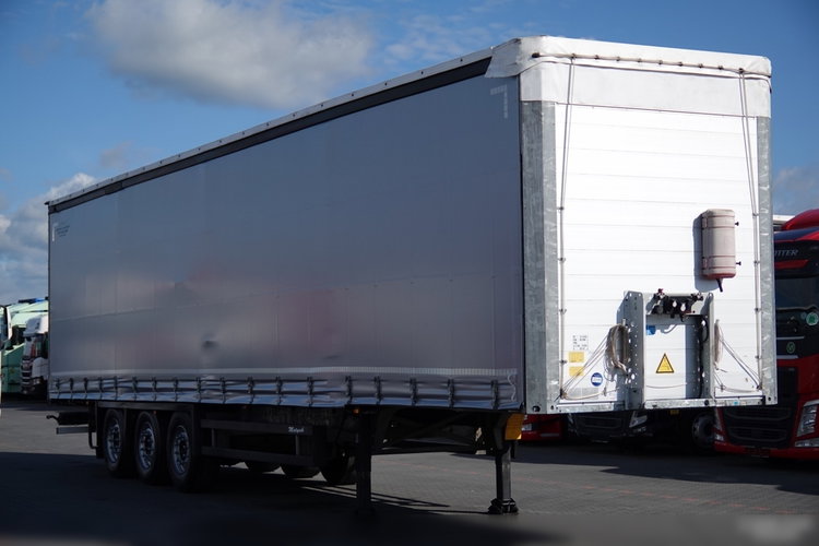 Schmitz -CARGOBULL / FIRANKA / STANDARD / 2 OSIE PODNOSZONE / SPROWADZONA  zdjęcie 8