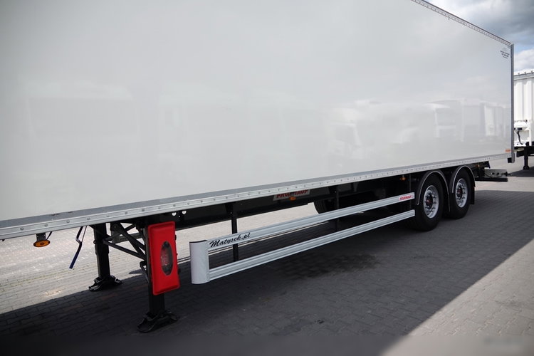 Fruehauf / KONTENER / KOFFER / 2 OSIE / SAF / 2021 ROK / BARDZO MOCNA PODŁOGA: SZYNA-DESKA zdjęcie 10