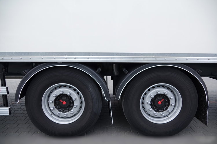 Fruehauf / KONTENER / KOFFER / 2 OSIE / SAF / 2021 ROK / BARDZO MOCNA PODŁOGA: SZYNA-DESKA zdjęcie 21