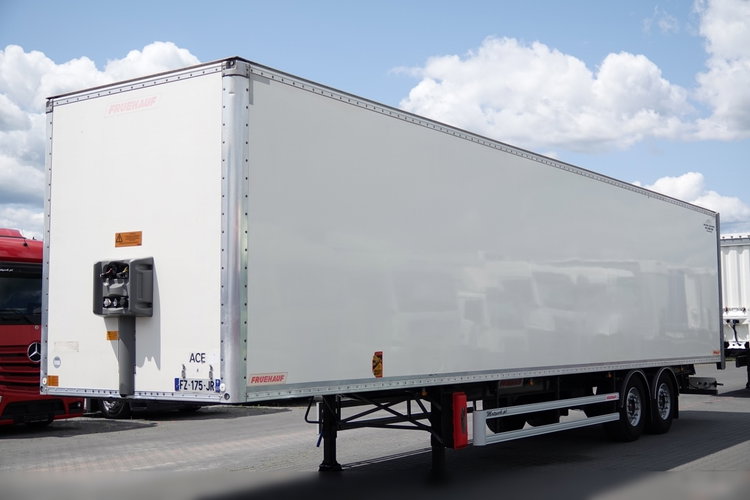 Fruehauf / KONTENER / KOFFER / 2 OSIE / SAF / 2021 ROK / BARDZO MOCNA PODŁOGA: SZYNA-DESKA zdjęcie 3