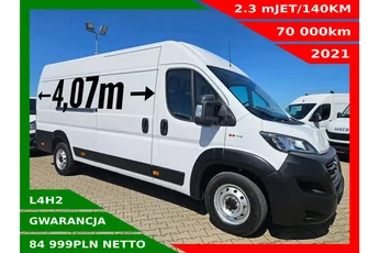 Fiat Ducato L4H2 84999zł NETTO 2.3 MultiJET/140KM