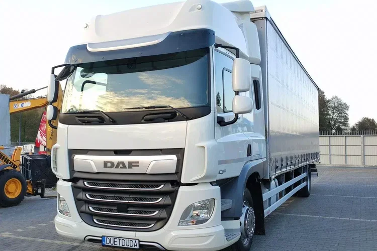 DAF CF 290 E6 Firana Tył Drzwi Dach Podnoszony / Zsuwany Długi 9.30m zdjęcie 4