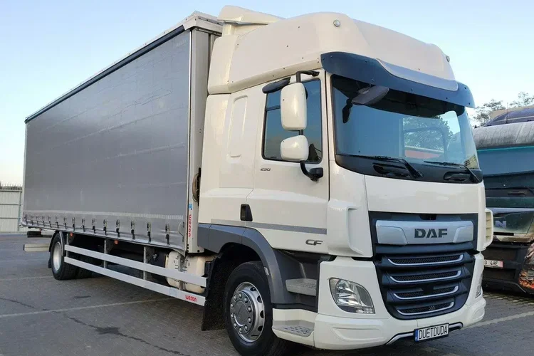 DAF CF 290 E6 Firana Tył Drzwi Dach Podnoszony / Zsuwany Długi 9.30m zdjęcie 5