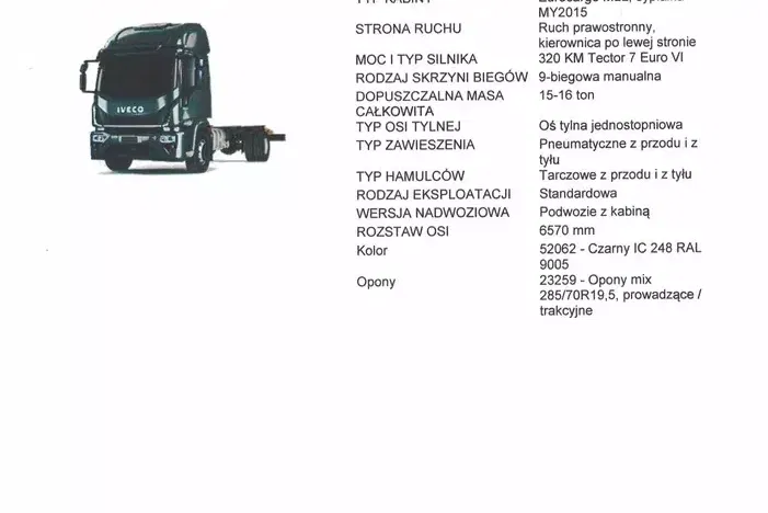 Iveco 19 Palet zdjęcie 15