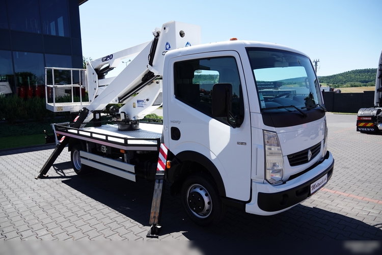 Renault MAXITY 110 DXI / ZWYŻKA 20 METRÓW / PODNOŚNIK KOSZOWY CELA TP20 / KOSZ 2 OSOBOWY - 250 KG / 42 000 KM / PO KONTRAKCIE SERWISOWYM  zdjęcie 11