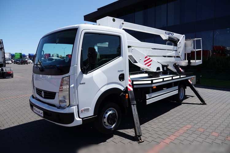 Renault MAXITY 110 DXI / ZWYŻKA 20 METRÓW / PODNOŚNIK KOSZOWY CELA TP20 / KOSZ 2 OSOBOWY - 250 KG / 42 000 KM / PO KONTRAKCIE SERWISOWYM  zdjęcie 13