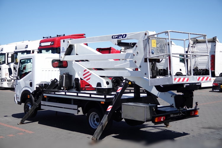 Renault MAXITY 110 DXI / ZWYŻKA 20 METRÓW / PODNOŚNIK KOSZOWY CELA TP20 / KOSZ 2 OSOBOWY - 250 KG / 42 000 KM / PO KONTRAKCIE SERWISOWYM  zdjęcie 15