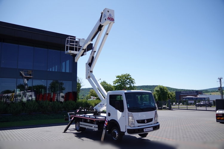 Renault MAXITY 110 DXI / ZWYŻKA 20 METRÓW / PODNOŚNIK KOSZOWY CELA TP20 / KOSZ 2 OSOBOWY - 250 KG / 42 000 KM / PO KONTRAKCIE SERWISOWYM  zdjęcie 2