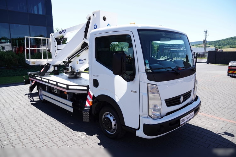Renault MAXITY 110 DXI / ZWYŻKA 20 METRÓW / PODNOŚNIK KOSZOWY CELA TP20 / KOSZ 2 OSOBOWY - 250 KG / 42 000 KM / PO KONTRAKCIE SERWISOWYM  zdjęcie 30