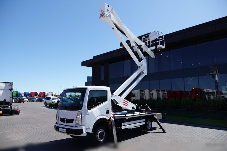 Renault MAXITY 110 DXI / ZWYŻKA 20 METRÓW / PODNOŚNIK KOSZOWY CELA TP20 / KOSZ 2 OSOBOWY - 250 KG / 42 000 KM / PO KONTRAKCIE SERWISOWYM  zdjęcie 6