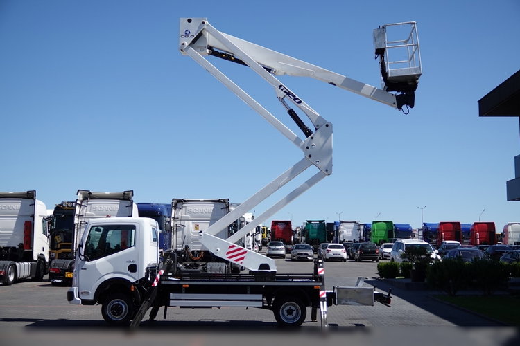 Renault MAXITY 110 DXI / ZWYŻKA 20 METRÓW / PODNOŚNIK KOSZOWY CELA TP20 / KOSZ 2 OSOBOWY - 250 KG / 42 000 KM / PO KONTRAKCIE SERWISOWYM  zdjęcie 7