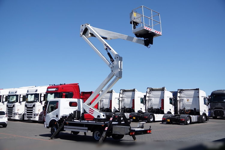 Renault MAXITY 110 DXI / ZWYŻKA 20 METRÓW / PODNOŚNIK KOSZOWY CELA TP20 / KOSZ 2 OSOBOWY - 250 KG / 42 000 KM / PO KONTRAKCIE SERWISOWYM  zdjęcie 8