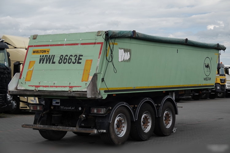 Wielton / WYWROTKA 23 M3 / MULDA ALUMINIOWA / OŚ PODNOSZONA  zdjęcie 9