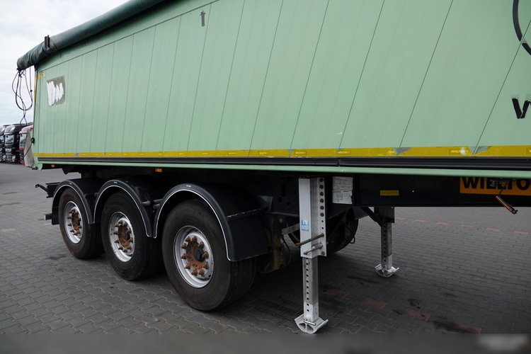 Wielton / WYWROTKA 23 M3 / MULDA ALUMINIOWA / OŚ PODNOSZONA  zdjęcie 10