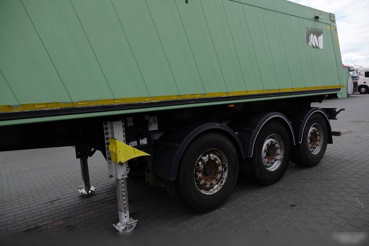 Wielton / WYWROTKA 23 M3 / MULDA ALUMINIOWA / OŚ PODNOSZONA  zdjęcie 11