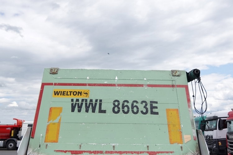 Wielton / WYWROTKA 23 M3 / MULDA ALUMINIOWA / OŚ PODNOSZONA  zdjęcie 13