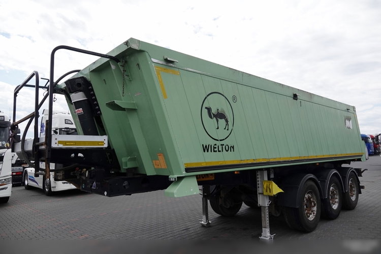Wielton / WYWROTKA 23 M3 / MULDA ALUMINIOWA / OŚ PODNOSZONA  zdjęcie 5