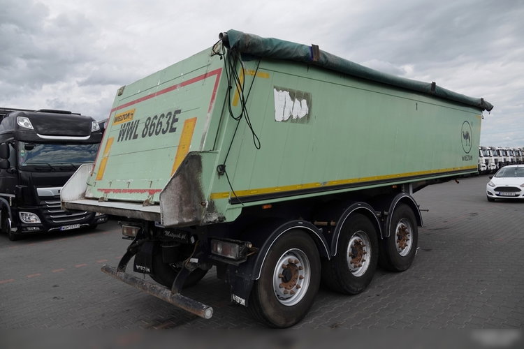 Wielton / WYWROTKA 23 M3 / MULDA ALUMINIOWA / OŚ PODNOSZONA  zdjęcie 8