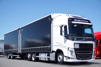 Volvo FH 460 / ZESTAW TANDEM / 120 M3 / CAŁA NA PODUSZKACH / KLIMA POSTOJOWA / PRZEJAZDOWY / WIELTON / 2020 R / PO ZŁOTYM KONTRAKCIE SERWISOWYM 6x2