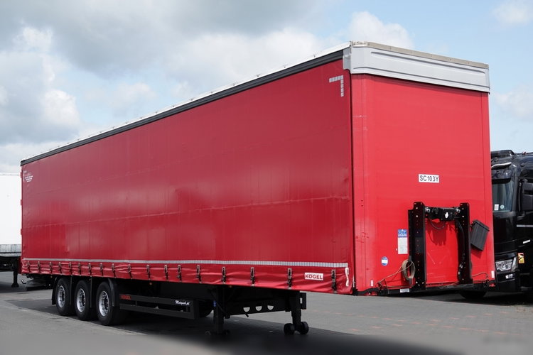 Kogel / MEGA / FIRANKA MULDA DO STALI - 7 M / COILMULDA / DACH PODNOSZONY / OSIE SAF zdjęcie 1