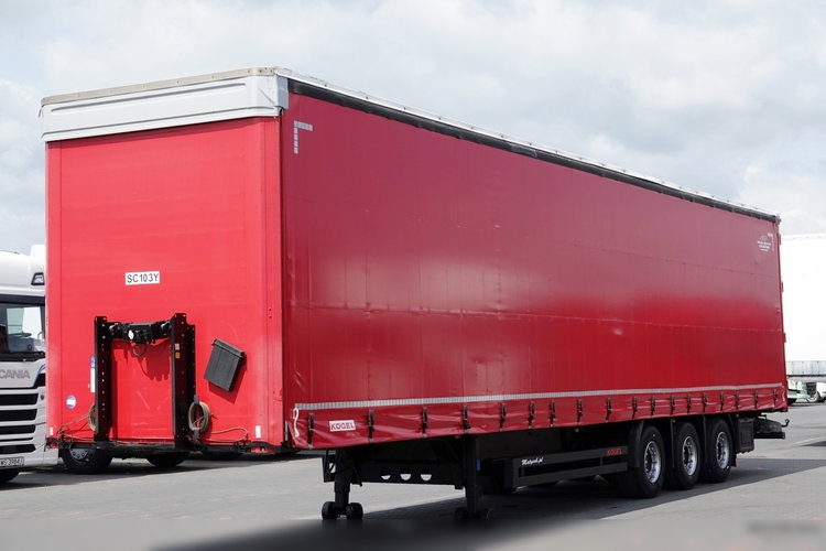 Kogel / MEGA / FIRANKA MULDA DO STALI - 7 M / COILMULDA / DACH PODNOSZONY / OSIE SAF zdjęcie 3