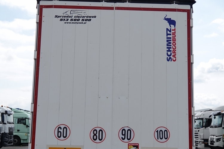 Schmitz   / FIRANKA / STANDARD /  OŚ PODNOSZONA / KOSZ NA PALETY  zdjęcie 12