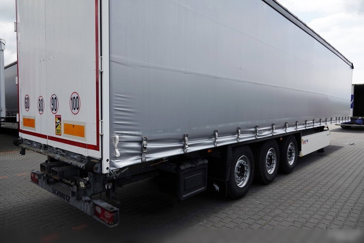 Schmitz   / FIRANKA / STANDARD /  OŚ PODNOSZONA / KOSZ NA PALETY  zdjęcie 13