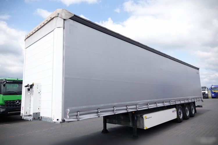 Schmitz   / FIRANKA / STANDARD /  OŚ PODNOSZONA / KOSZ NA PALETY  zdjęcie 2