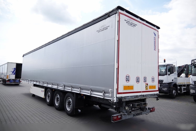 Schmitz   / FIRANKA / STANDARD /  OŚ PODNOSZONA / KOSZ NA PALETY  zdjęcie 3