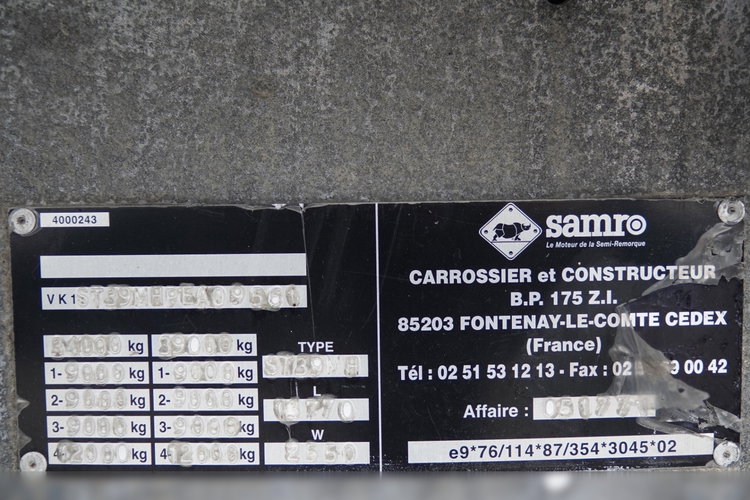 Samro / KONTENER / KOFFER / MOCNA PODŁOGA / DOPPELLSTOCK zdjęcie 25