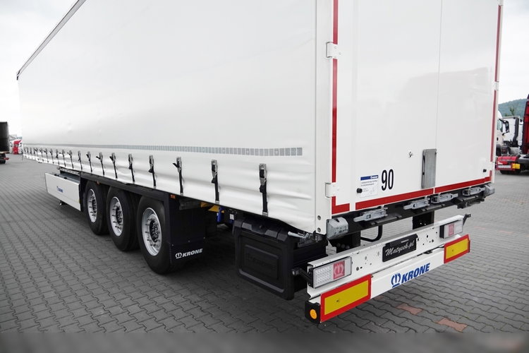 Krone / FIRANKA / STANDARD / 2X  OŚ PODNOSZONA / KOSZ NA PALETY / 2024 R  zdjęcie 11