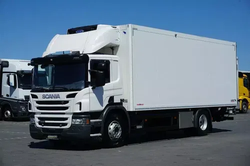 Scania / P 280 / EURO 6 / CHŁODNIA + WINDA / 18 PALET / ŁAD. 7265 KG