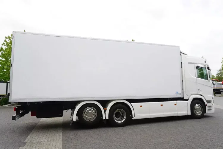 Scania R500 / Chłodnia Lecapitaine / Carrier Supra 950 / 3. oś skrętna zdjęcie 7