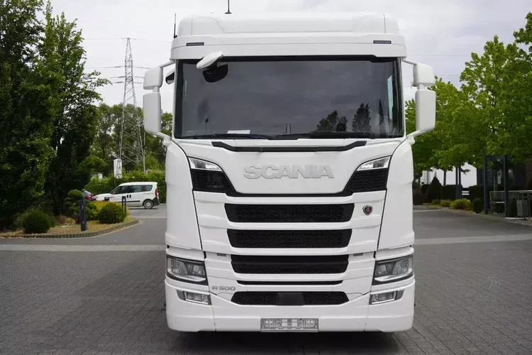 Scania R500 / Chłodnia Lecapitaine / Carrier Supra 950 / 3. oś skrętna zdjęcie 9