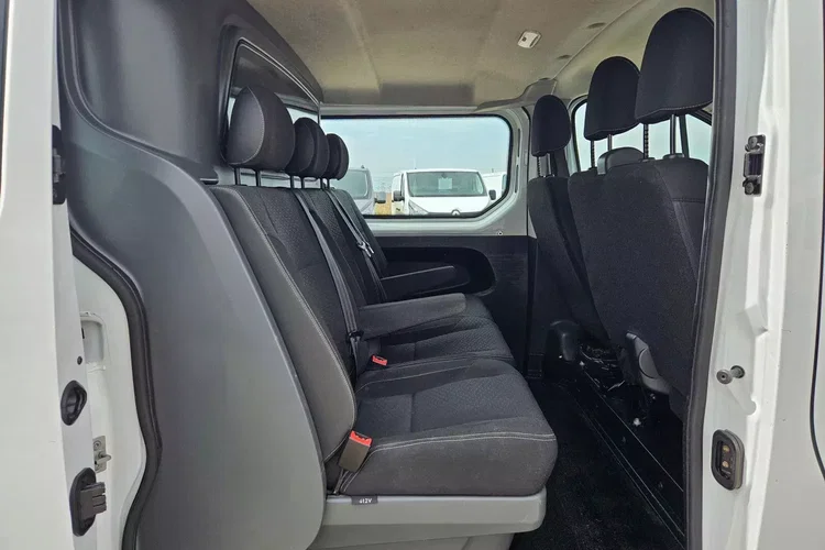 Renault Trafic Long 62999zł NETTO Brygadówka 6 osób 1.6dCi/120KM zdjęcie 26
