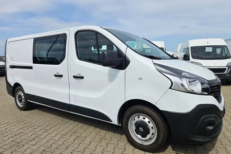 Renault Trafic Long 62999zł NETTO Brygadówka 6 osób 1.6dCi/120KM zdjęcie 3