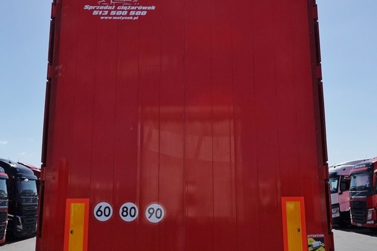 Schmitz -CARGOBULL / FIRANKA / STANDARD / 2 OSIE PODNOSZONE / SPROWADZONA zdjęcie 12