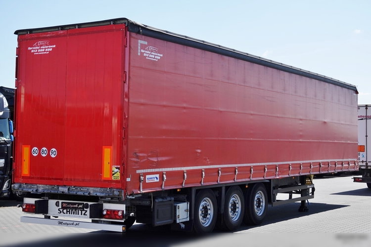 Schmitz -CARGOBULL / FIRANKA / STANDARD / 2 OSIE PODNOSZONE / SPROWADZONA zdjęcie 8