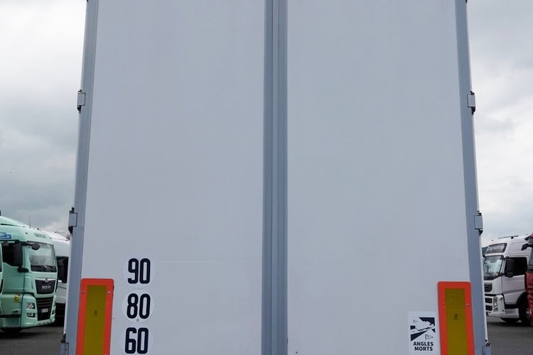 LECITRAILER / KONTENER / KOFFER / OTWIERANE BOKI / MOCNA PODŁOGA SZYNA DESKA zdjęcie 13