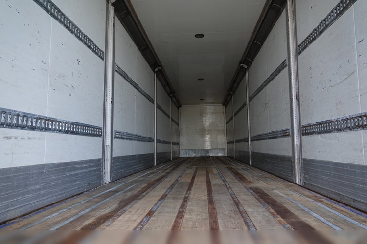 LECITRAILER / KONTENER / KOFFER / OTWIERANE BOKI / MOCNA PODŁOGA SZYNA DESKA zdjęcie 16