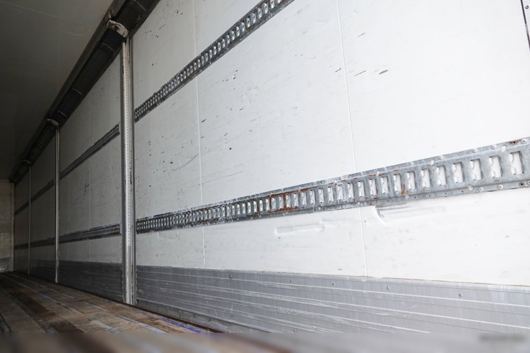 LECITRAILER / KONTENER / KOFFER / OTWIERANE BOKI / MOCNA PODŁOGA SZYNA DESKA zdjęcie 18