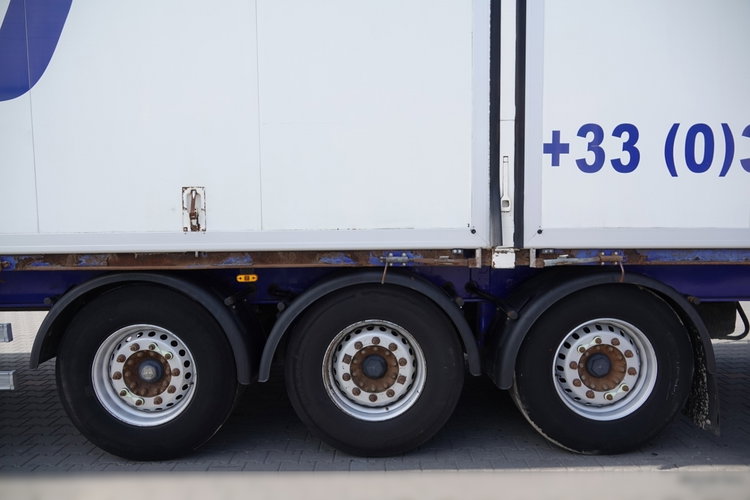 LECITRAILER / KONTENER / KOFFER / OTWIERANE BOKI / MOCNA PODŁOGA SZYNA DESKA zdjęcie 26