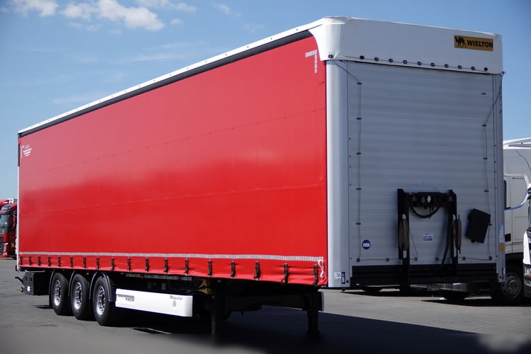 Wielton / FIRANKA / MEGA / LOWDECK / OŚ PODNOSZONA / DACH PODNOSZONY / SAF / 2019 ROK zdjęcie 1