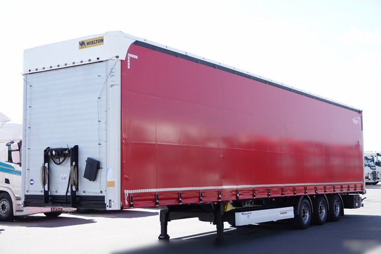 Wielton / FIRANKA / MEGA / LOWDECK / OŚ PODNOSZONA / DACH PODNOSZONY / SAF / 2019 ROK zdjęcie 3