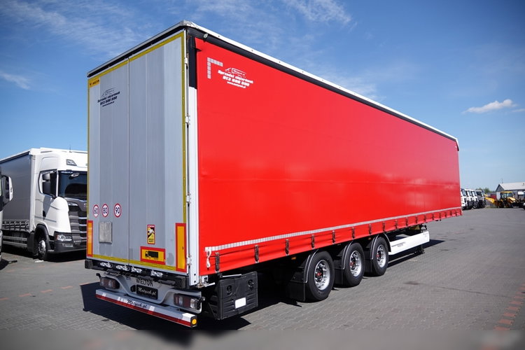 Wielton / FIRANKA / MEGA / LOWDECK / OŚ PODNOSZONA / DACH PODNOSZONY / SAF / 2019 ROK zdjęcie 7