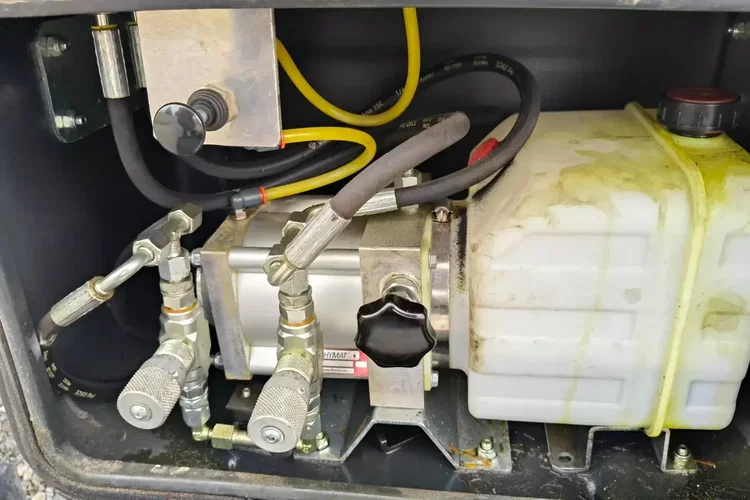 Fruehauf TANDEM / FIRANKA / OSIE SAF / DACH ZSUWANY PODNOSZONY / zdjęcie 8