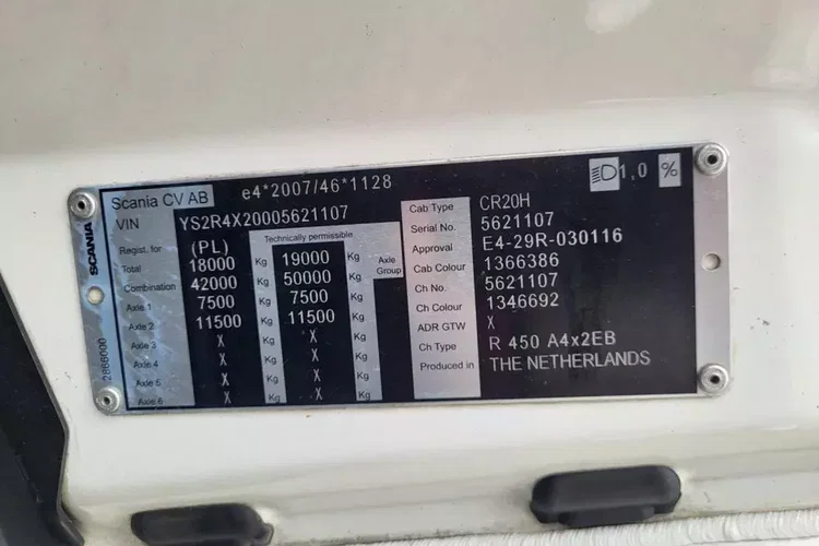 Scania R 450 A4x2EB Mega zdjęcie 10