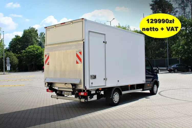 Ford Transit kontener 9 euro palet + winda BAR 750kg zdjęcie 1