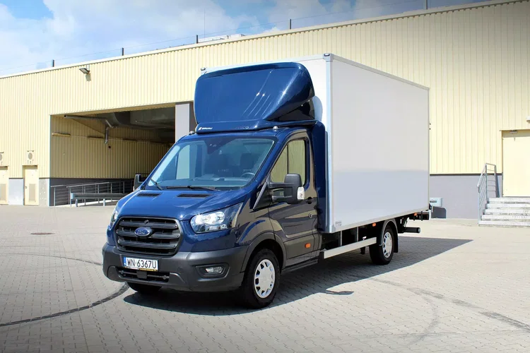 Ford Transit kontener 9 euro palet + winda BAR 750kg zdjęcie 2