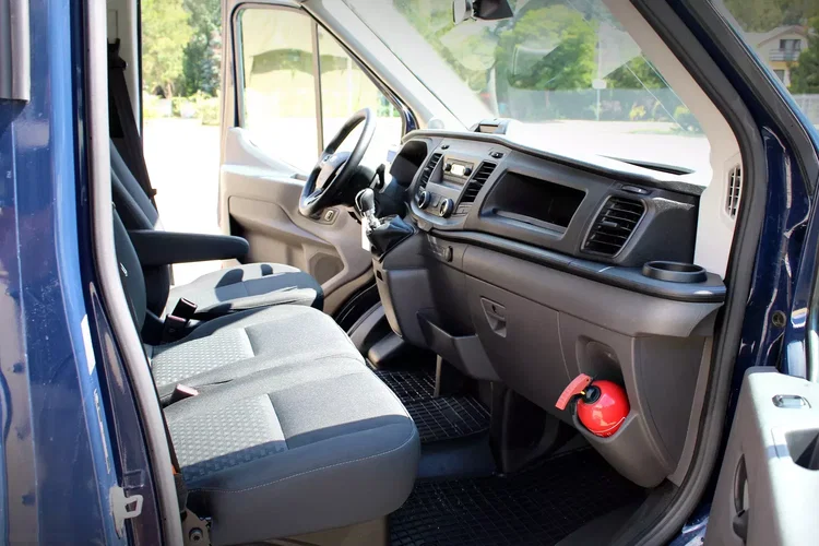 Ford Transit kontener 9 euro palet + winda BAR 750kg zdjęcie 22